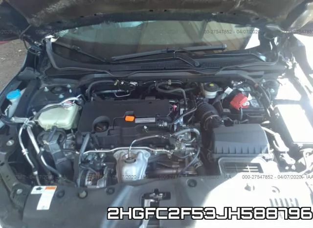 2HGFC2F53JH588796 фото 2