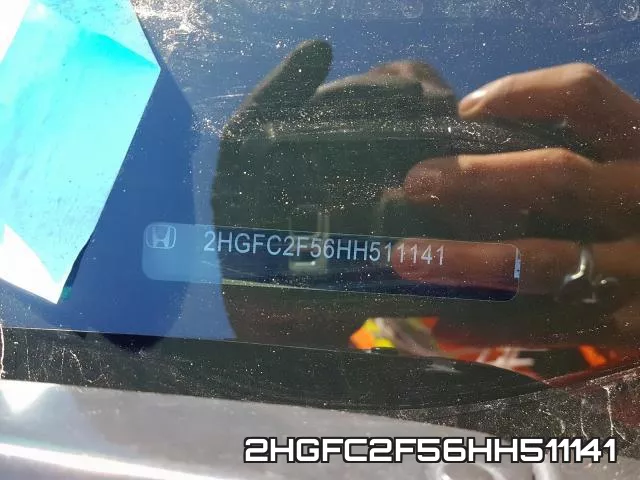 2HGFC2F56HH511141 фото 2