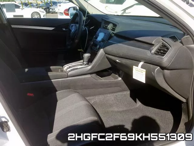 2HGFC2F69KH551309 фото 6