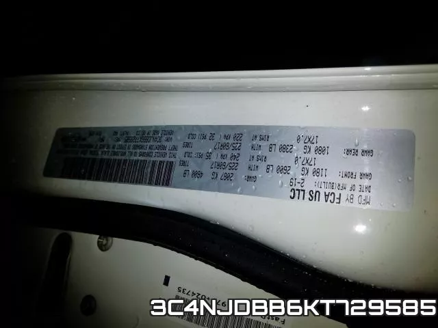 3C4NJDBB6KT729585 фото 2