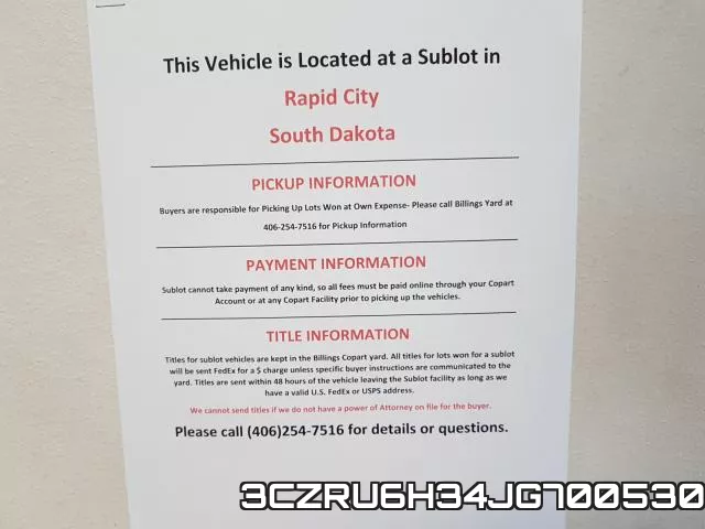 3CZRU6H34JG700530 фото 10