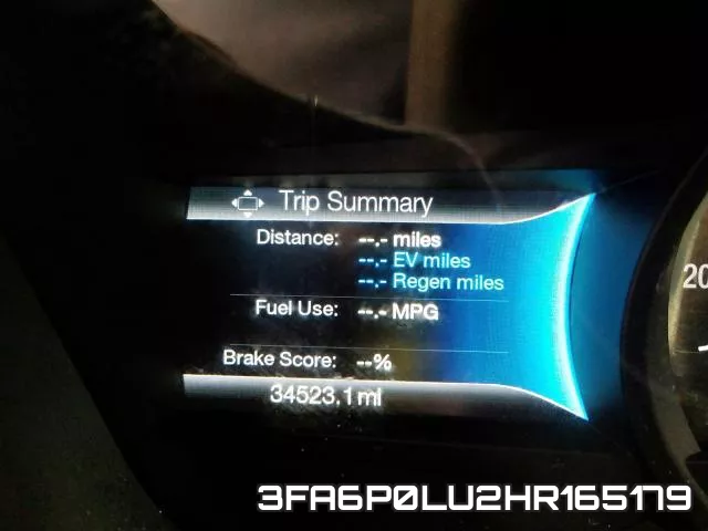 3FA6P0LU2HR165179 фото 9