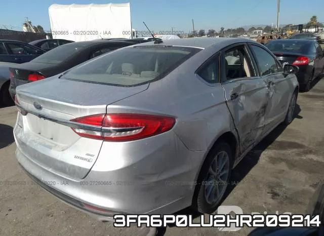 3FA6P0LU2HR209214 фото 5
