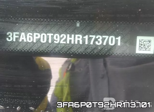 3FA6P0T92HR173701 фото 10