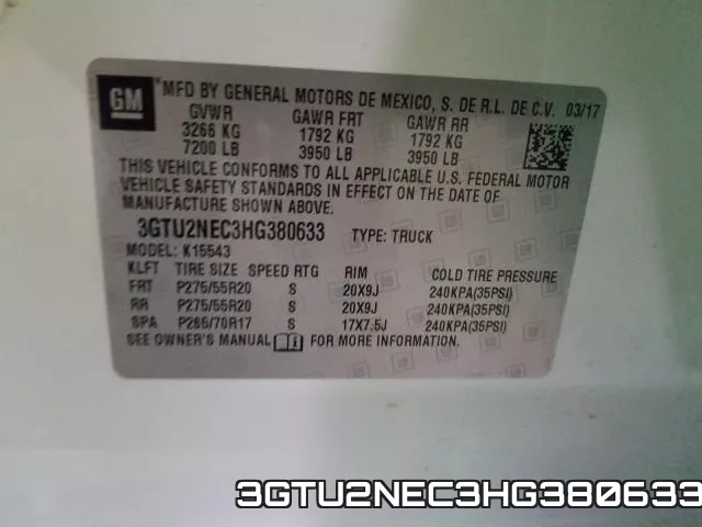 3GTU2NEC3HG380633 фото 2