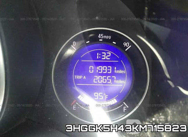 3HGGK5H43KM715823 фото 8
