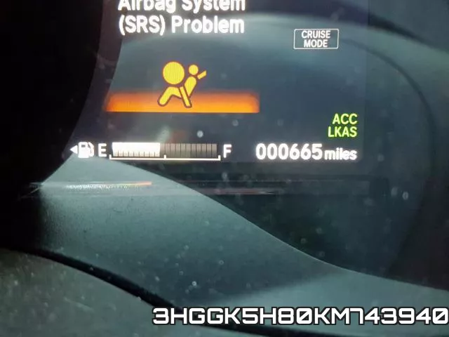 3HGGK5H80KM743940 фото 9