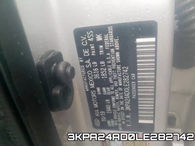 3KPA24AD0LE282742 фото 2