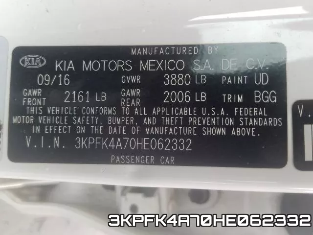 3KPFK4A70HE062332 фото 2