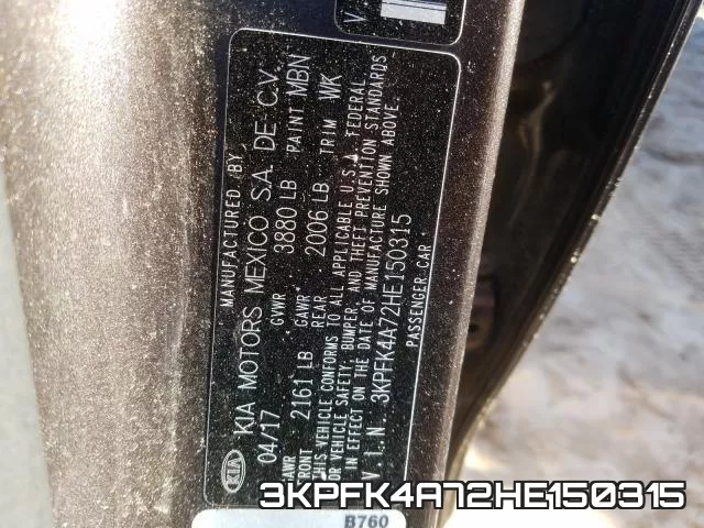 3KPFK4A72HE150315 фото 2