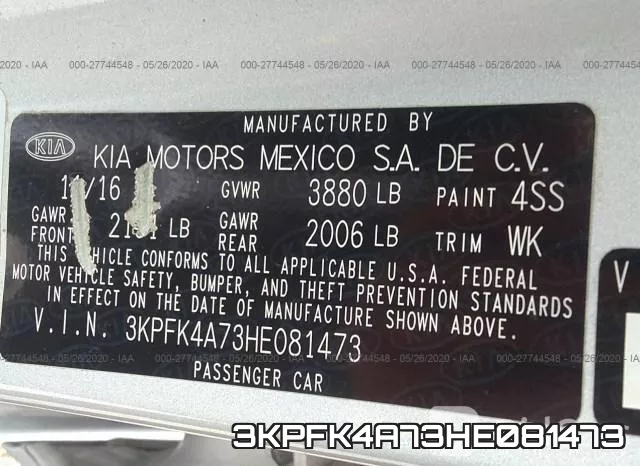 3KPFK4A73HE081473 фото 10
