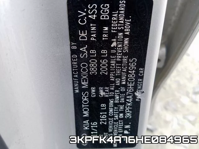 3KPFK4A76HE084965 фото 2