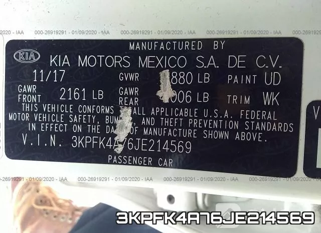3KPFK4A76JE214569 фото 10