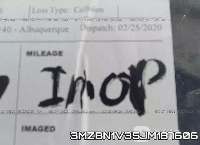 3MZBN1V35JM187606 фото 8