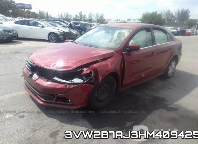 3VW2B7AJ3HM409425 фото 3