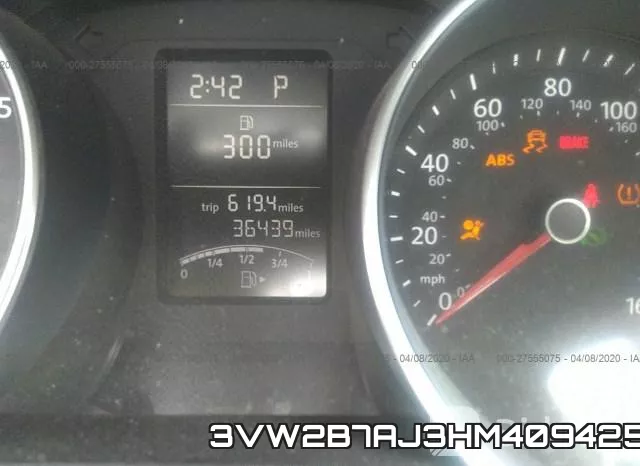 3VW2B7AJ3HM409425 фото 8