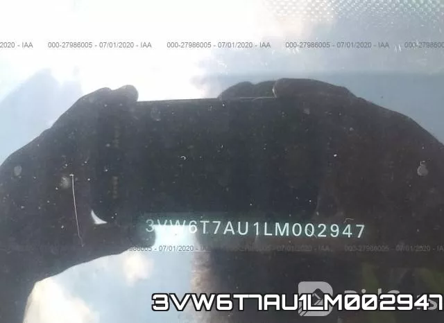 3VW6T7AU1LM002947 фото 10