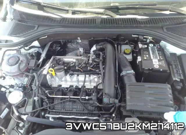3VWC57BU2KM274112 фото 2
