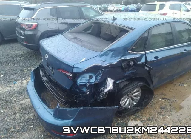 3VWCB7BU2KM244228 фото 7