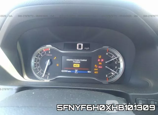 5FNYF6H0XHB101309 фото 8