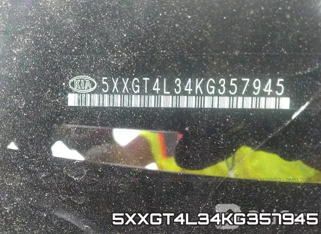 5XXGT4L34KG357945 фото 10