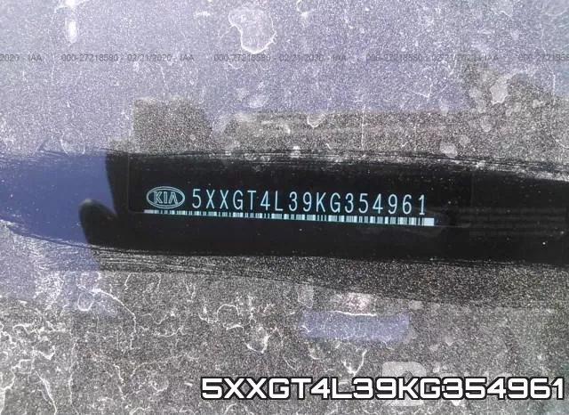 5XXGT4L39KG354961 фото 10