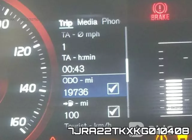 7JRA22TKXKG010408 фото 8