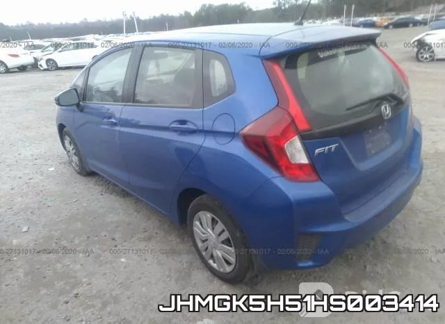 JHMGK5H51HS003414 фото 4