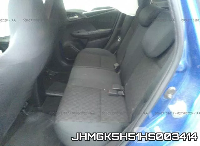 JHMGK5H51HS003414 фото 9