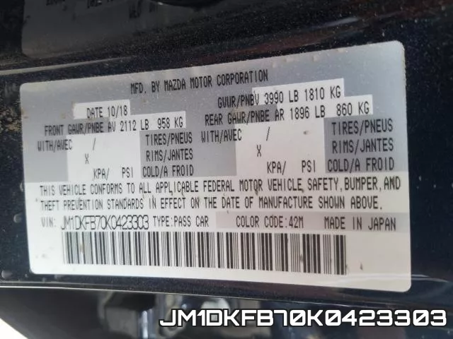 JM1DKFB70K0423303 фото 2