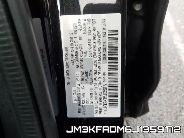 JM3KFADM6J1359172 фото 2