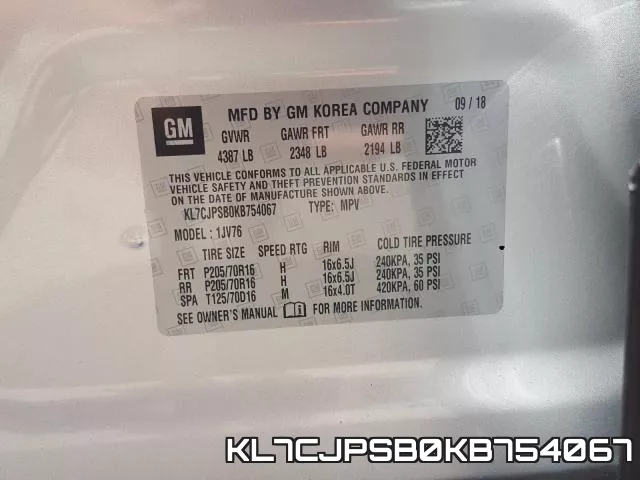 KL7CJPSB0KB754067 фото 2