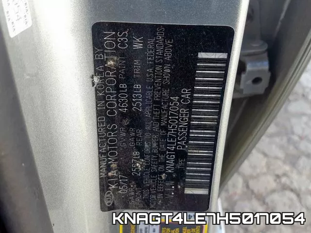 KNAGT4LE7H5017054 фото 2