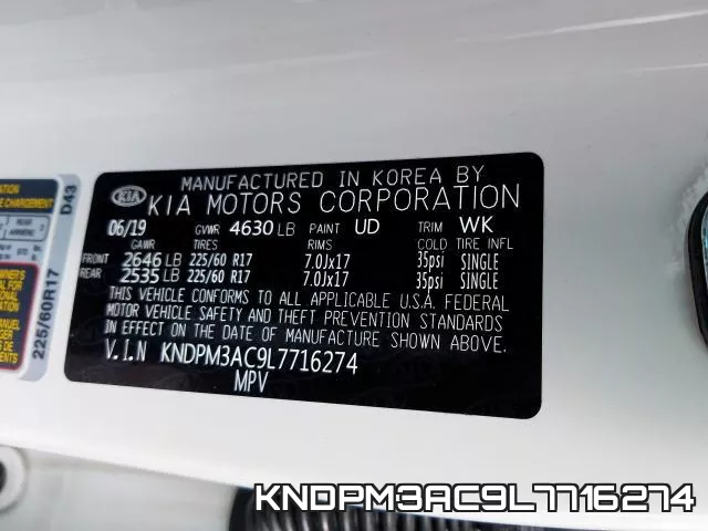 KNDPM3AC9L7716274 фото 2