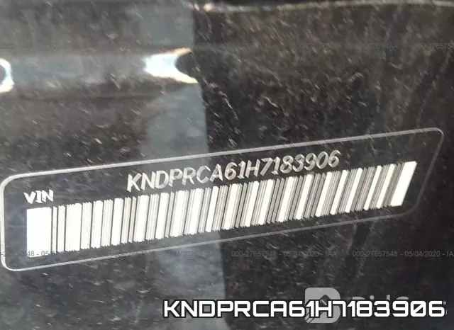 KNDPRCA61H7183906 фото 10