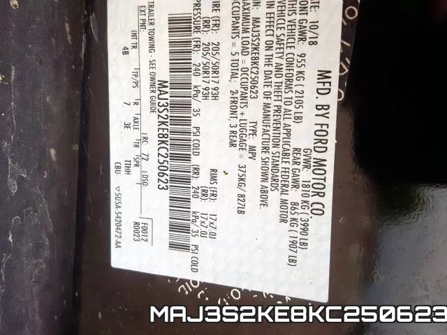 MAJ3S2KE8KC250623 фото 2