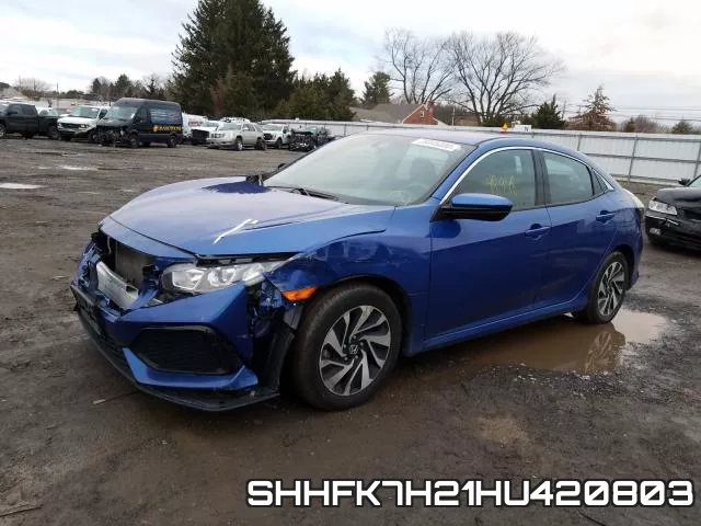 SHHFK7H21HU420803 фото 3