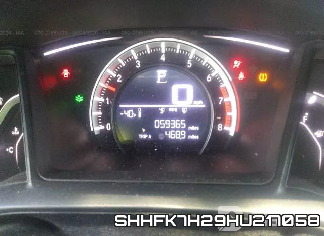 SHHFK7H29HU217058 фото 8