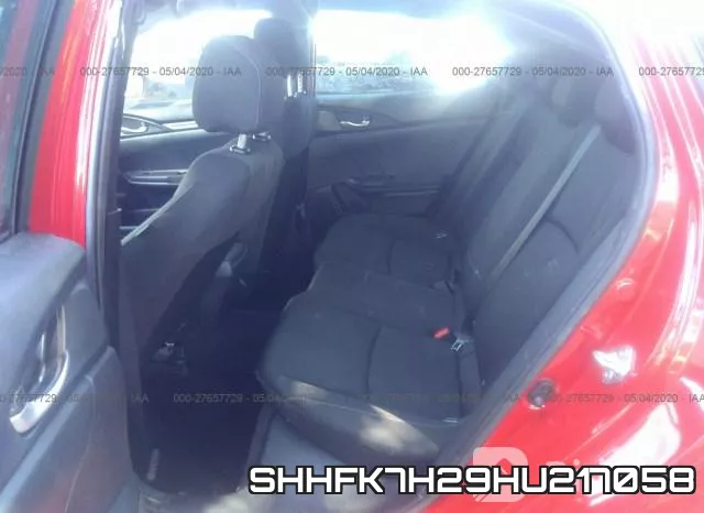 SHHFK7H29HU217058 фото 9