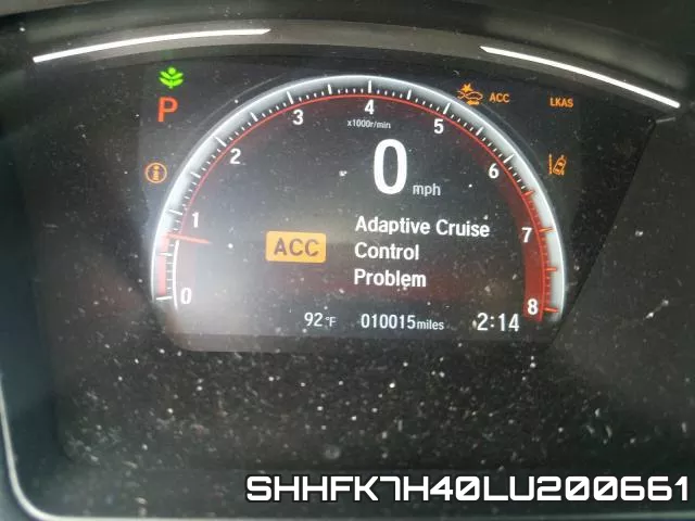 SHHFK7H40LU200661 фото 9