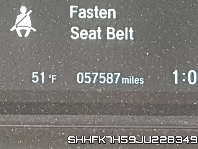 SHHFK7H59JU228349 фото 9