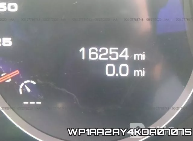 WP1AA2AY4KDA07075 фото 8