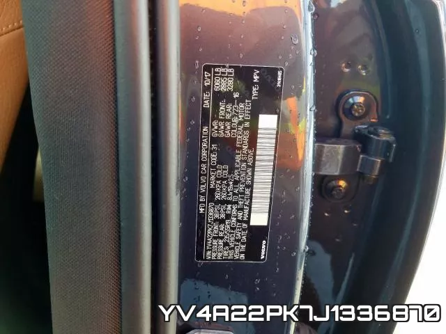 YV4A22PK7J1336870 фото 2