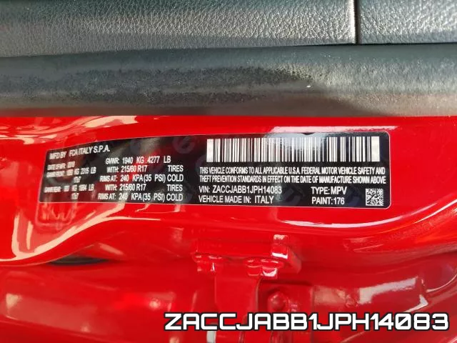 ZACCJABB1JPH14083 фото 2