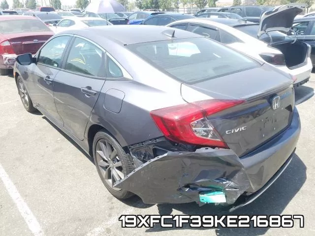 19XFC1F39KE216867 фото 4