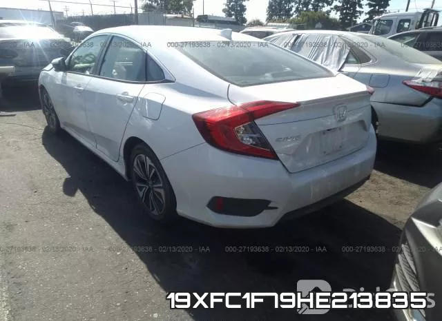 19XFC1F79HE213835 фото 4