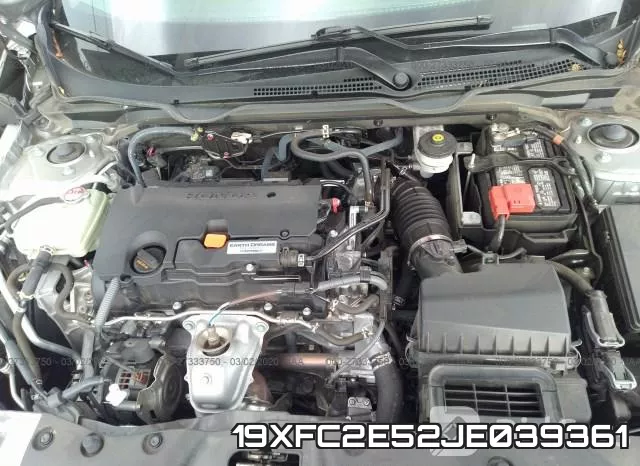 19XFC2E52JE039361 фото 2