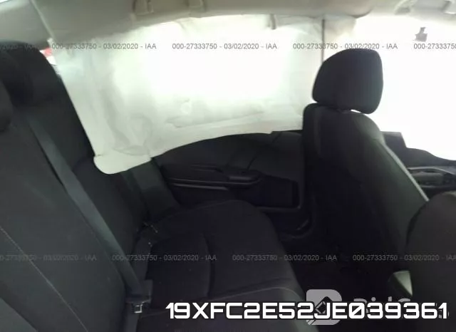 19XFC2E52JE039361 фото 9