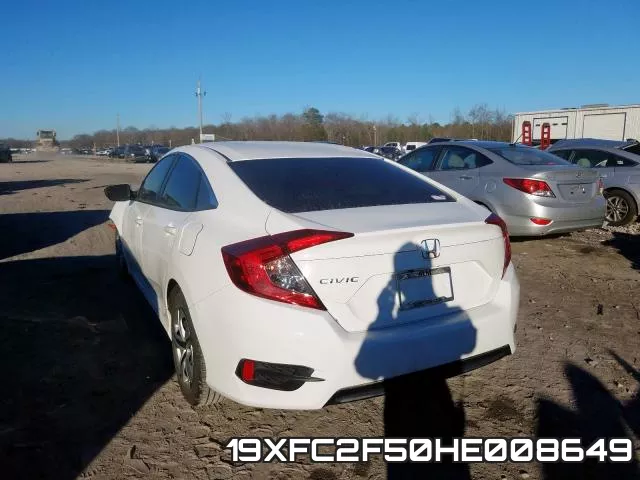19XFC2F50HE008649 фото 4
