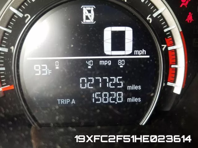 19XFC2F51HE023614 фото 9